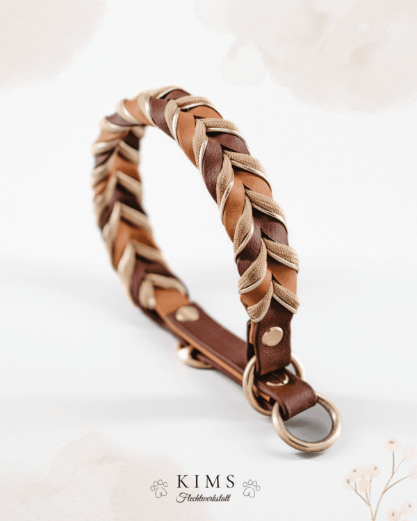 Biothane Halsband Geflochten (mit Paracord)