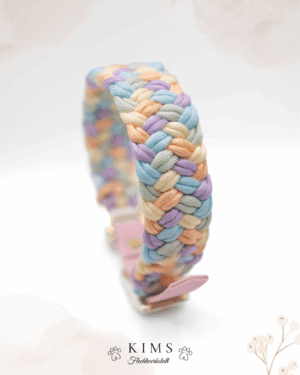 Paracord Halsband Geflochten 5 Farbig