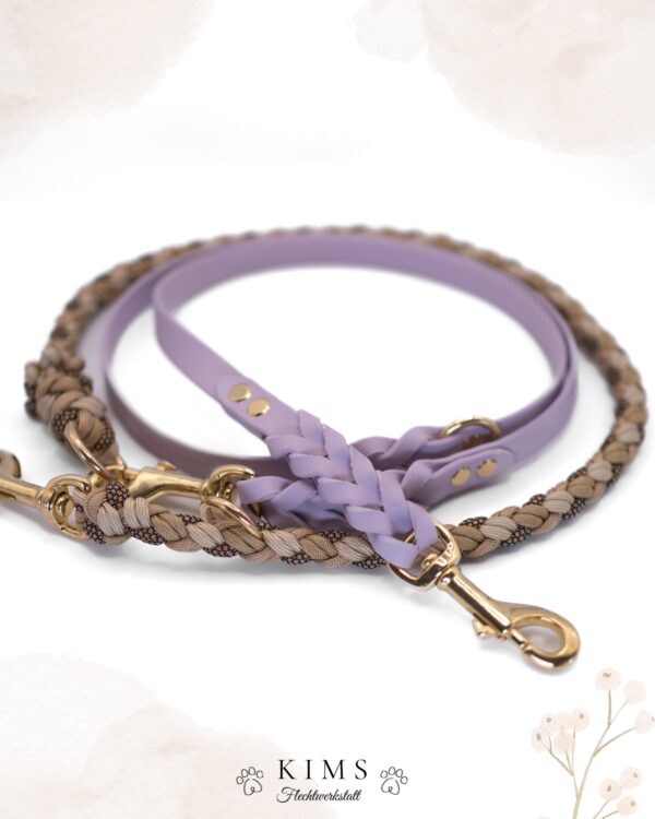 Leine Paracord/ Biothane-Mix
