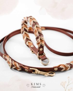 Biothane Leine Geflochten (mit Paracord)