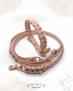 Biothane Halsband Geflochten
